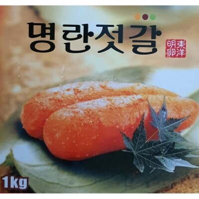 기장특산품 명란젓갈(1Kg)/생명란젓갈/알알이 명란젓갈/무착색젓갈